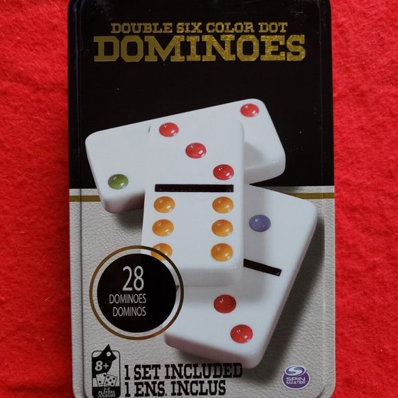 Brand New Deluxe Domino Set 28 Piece W/Travel Case - NEW - Picture 3 of 4
